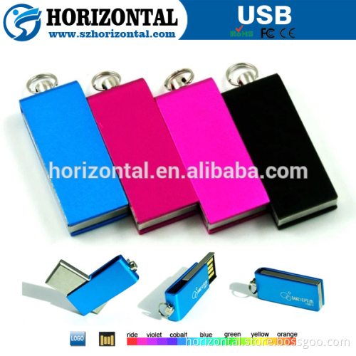 Unique design swivel USB flash drive with your logo, swivel usb sticker
